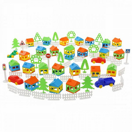 Конструктор Полесье Построй свой город (в пакете) 53749
