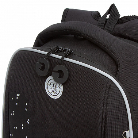 Рюкзак школьный GRIZZLY RAf-193-9 /3 black