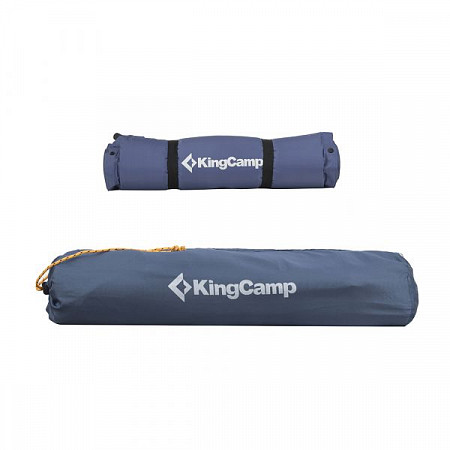 Самонадувающийся коврик KingCamp Base Camp L 3505 Blue