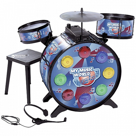Музыкальная игрушка Simba Барабанная установка с наушниками (106834988)