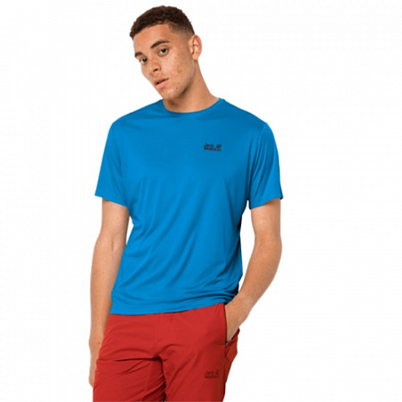 Футболка мужская Jack Wolfskin Tech T M brilliant blue
