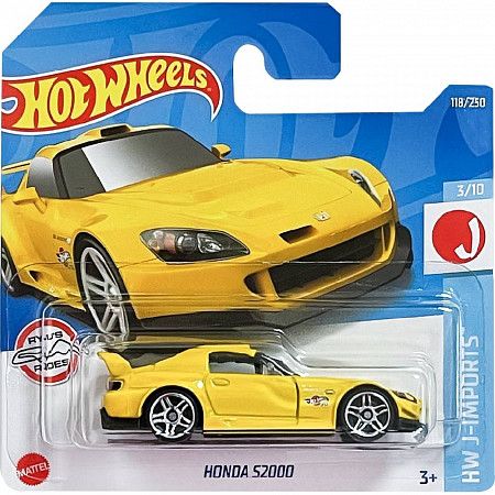 Машинка Hot Wheels Базовой коллекции Honda S2000 118/250 (5785 HCV85) mainline 2022