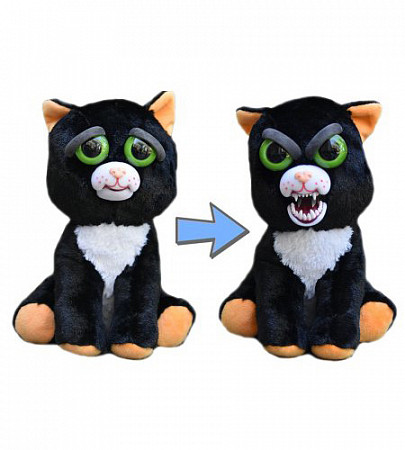 Интерактивная игрушка Feisty Pets "Злобные зверюшки" котик 32319.006