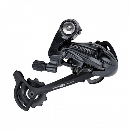 На картинке изображен Переключатель задний Shimano RD-M591-SGS DEORE, 9 скоростей, KRDM591SGSL Переключатель задний Shimano RD-M591-SGS DEORE, 9 скоростей, KRDM591SGSL
