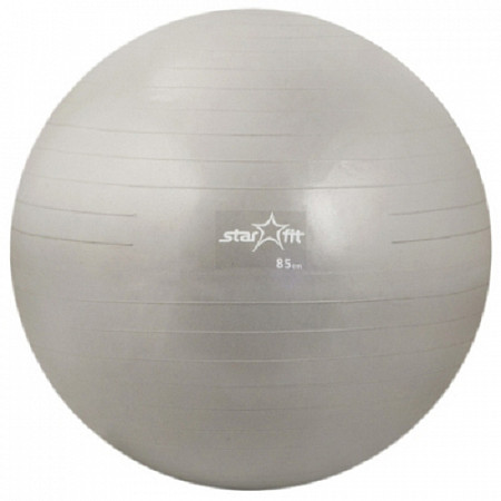 Мяч гимнастический, для фитнеса (фитбол) Starfit GB-101 85 см grey, антивзрыв