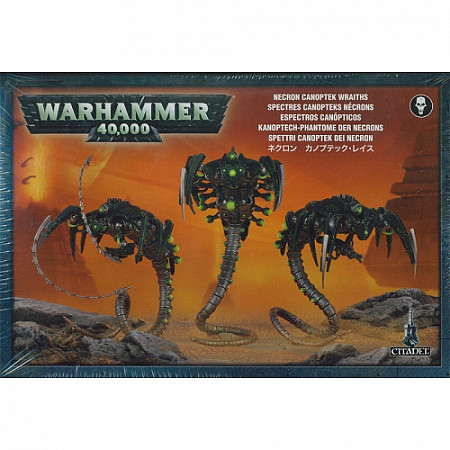 На картинке изображен Фигурки Games Workshop Warhammer: Necron Canoptek Wraiths 49-14 Фигурки Games Workshop Warhammer: Necron Canoptek Wraiths 49-14