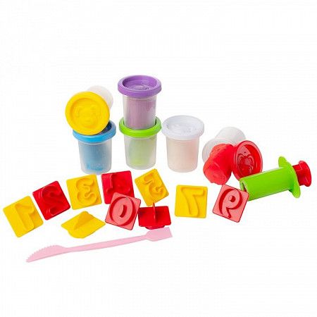 Набор для лепки Genio Kids-Art Тесто-пластилин Веселые цифры  TA2006