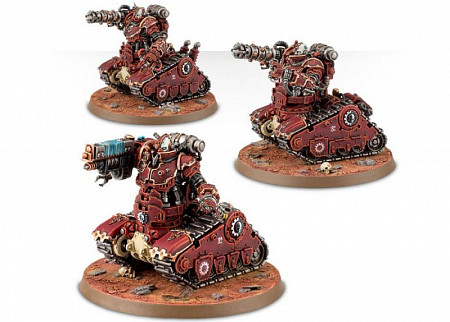 На картинке изображен Фигурки Games Workshop Warhammer: Adeptus Mechanicus Kataphron Battle Servitors Фигурки Games Workshop Warhammer: Adeptus Mechanicus Kataphron Battle Servitors