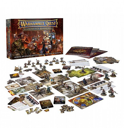 Настольная игра Games Workshop Warhammer Quest: Shadows over Hammerhal ENG WQ-03-60