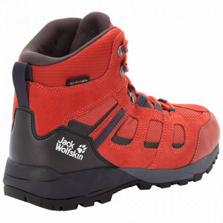 Ботинки мужские Jack Wolfskin Vojo Hike Xt Texapore Mid M dark orange / black