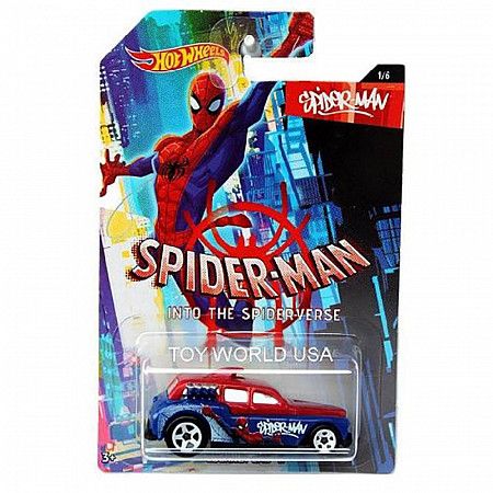 Машинка Hot Wheels Spiderman 1/6 (FKF66 GDG92)
