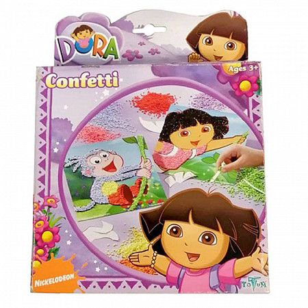 На картинке изображен Набор для творчества Мозаика Конфетти 400009 Набор для творчества Мозаика Конфетти 400009