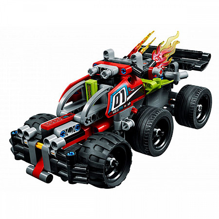 Конструктор LEGO Technic Зеленый гоночный автомобиль 42072