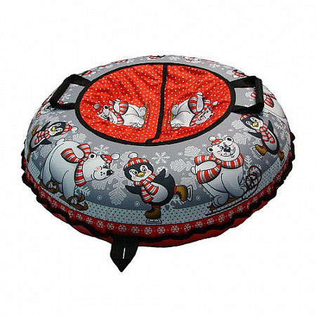 Тюбинг RT Эксклюзив Маленькие друзья автокамера 100 см grey/red