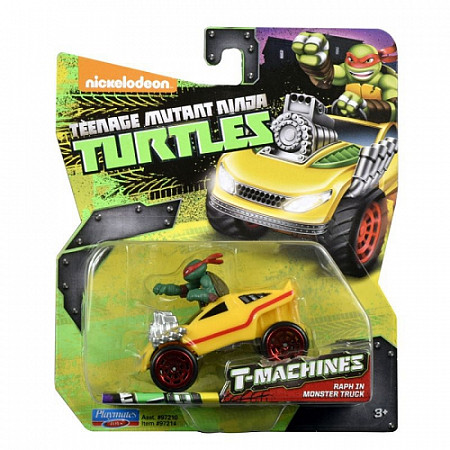 Игрушка Turtles Машинка 7 см, РАФ на Боевом фургоне 97214