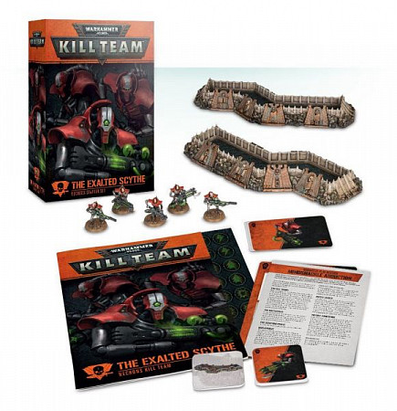 На картинке изображен Набор фигурок Games Workshop Warhammer: Kill Team: The Exalted Scythe 102-28-60 Набор фигурок Games Workshop Warhammer: Kill Team: The Exalted Scythe 102-28-60