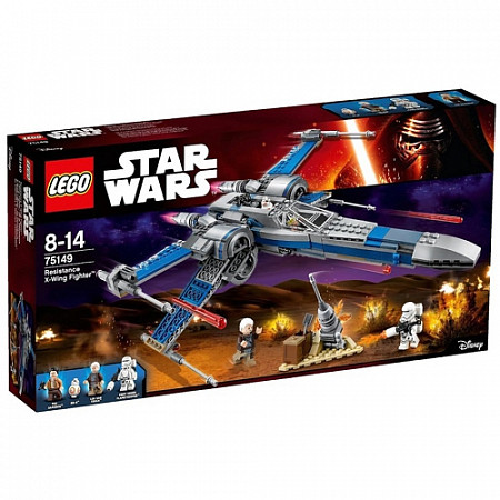 На картинке изображен Конструктор LEGO Истребитель сопротивления типа икс 75149 Конструктор LEGO Истребитель сопротивления типа икс 75149