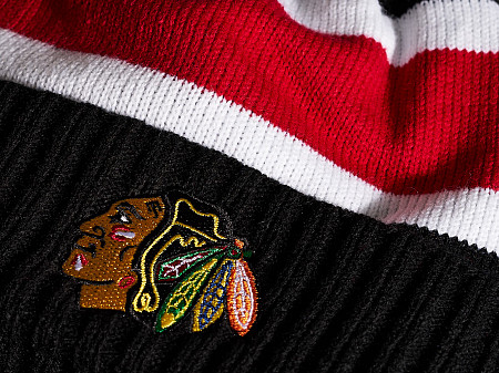 Шапка Atributika&Club NHL Chicago Blackhawks 59048 black/red