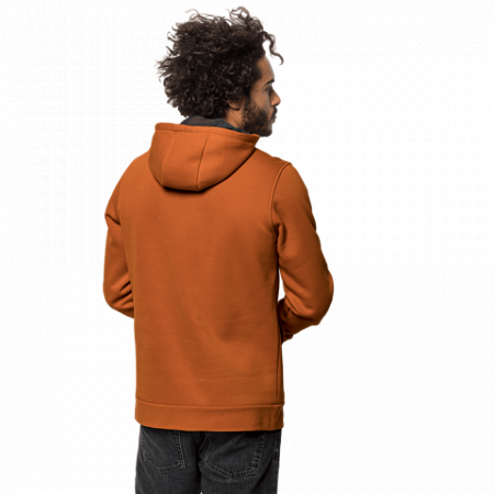 Пуловер мужский Jack Wolfskin Winter Logo Hoody M desert orange