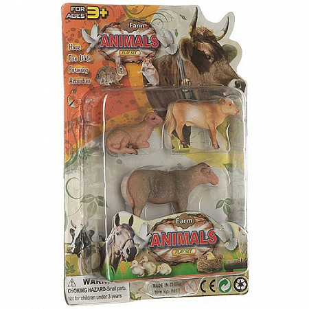 На картинке изображен Набор животных Animals CRD 9612 Набор животных Animals CRD 9612