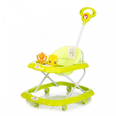На картинке изображен Ходунки BabyHit Funny Walk green Ходунки BabyHit Funny Walk green