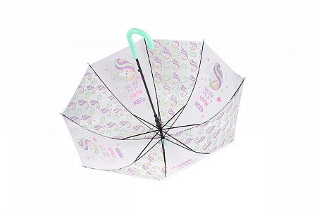 Зонт прозрачный Bradex Единорог DE 0500 blue