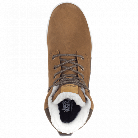Ботинки женские Jack Wolfskin Auckland Wt Texapore High W desert brown / white