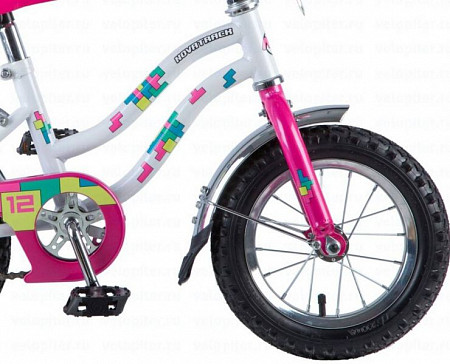 Велосипед Novatrack Tetris 12" (2018) White 121TETRIS.WT8