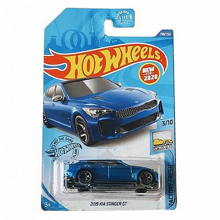 Масштабная модель машинки Hot Wheels Базовой коллекции Factory Fresh 2019 Kia Stinger GT 198/250 (C4982 GBH37)