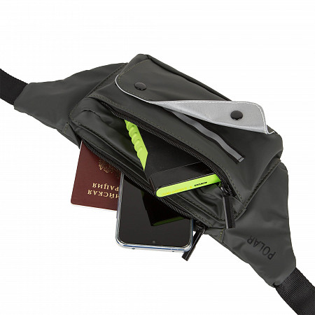 Сумка на пояс Polar 18253 black
