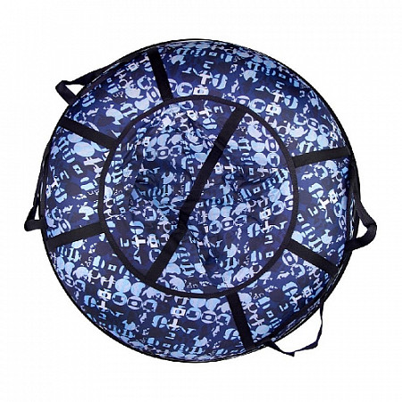 Тюбинг СК (Спортивная коллекция) Люкс Pro Камуфляж 90 см blue