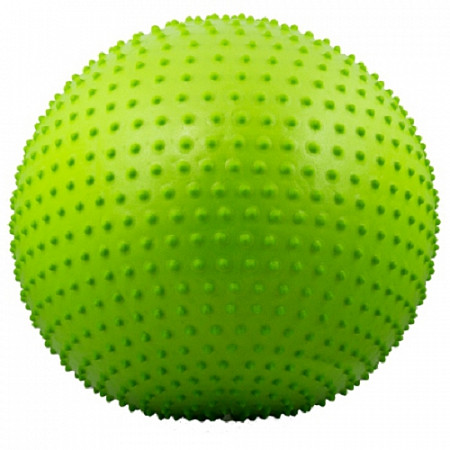 Мяч гимнастический, для фитнеса (фитбол) массажный Starfit GB-301 55 см green, антивзрыв