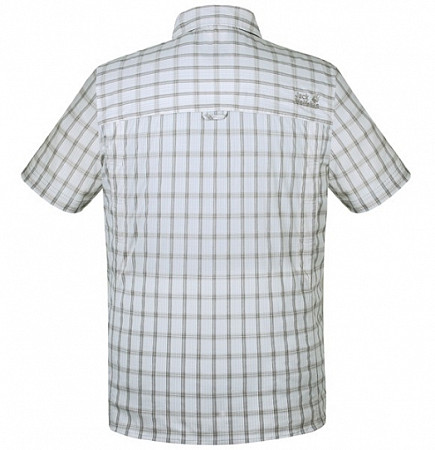 Рубашка мужская Jack Wolfskin Mountain Stretch Shirt Men grey