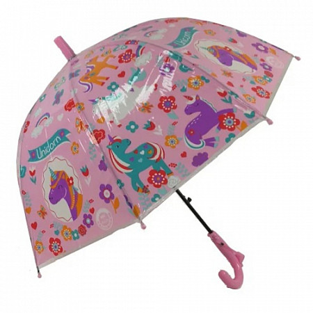 На картинке изображен Зонтик Ausini VT18-21036 единорог Pink Зонтик Ausini VT18-21036 единорог Pink