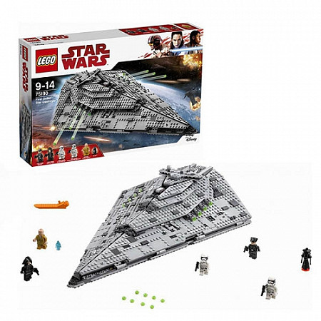 Конструктор LEGO Star Wars Звездный разрушитель первого ордена 75190