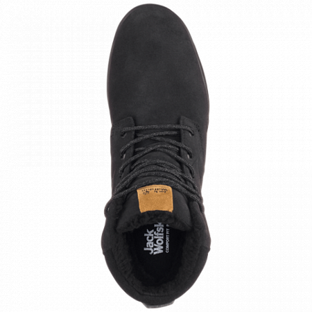 Ботинки мужские Jack Wolfskin Auckland Wt Texapore High M black / black