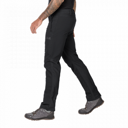 На картинке изображен Брюки мужские Jack Wolfskin Activate Sky Men black Брюки мужские Jack Wolfskin Activate Sky Men black