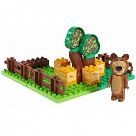 Конструктор BIG toys Маша и Медведь Пчелиная ферма Мишки (800057092)