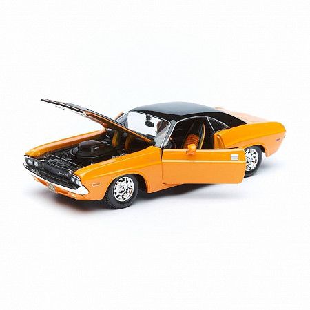 Масштабная модель автомобиля Maisto 1:24 Додж Челенджер (32518) orange