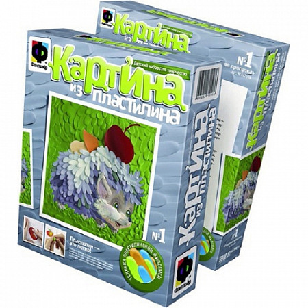 Творческий набор Fantazer 67763 Картина из пластилина «Утренняя прогулка» 447001