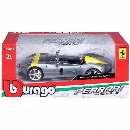  Машинка Bburago Ferrari Monza SP1 (18-26027)