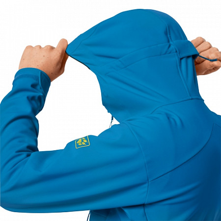 Куртка мужская Jack Wolfskin Mountain Tech Softshell M brilliant blue