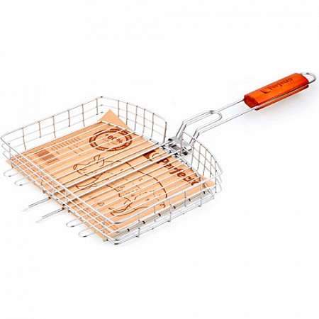 На картинке изображен Решетка-гриль Perfecto Linea 30,5x23 см 47-002115 Решетка-гриль Perfecto Linea 30,5x23 см 47-002115