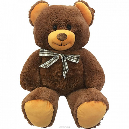 Мягкая игрушка-антистресс СмолТойс Медведь с бантом 2074/КЧ/103