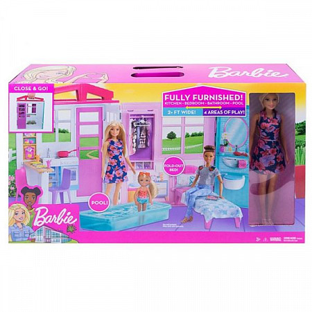 Игровой набор Barbie House and Doll FXG55