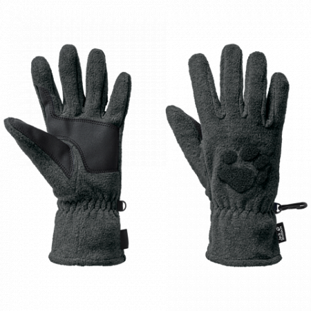 На картинке изображен Перчатки мужские Jack Wolfskin Paw Gloves greenish grey Перчатки мужские Jack Wolfskin Paw Gloves greenish grey
