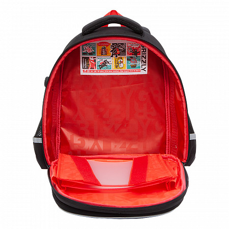 Рюкзак школьный GRIZZLY RAz-187-7 /1 black