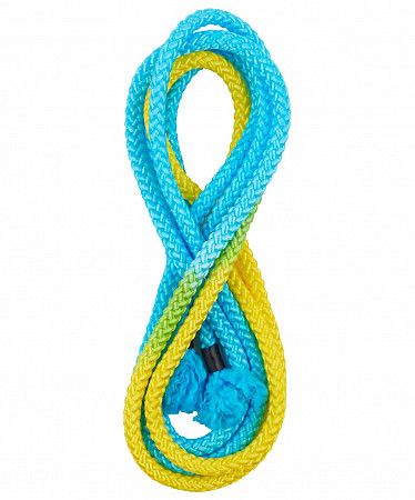 Скакалка Chante для художественной гимнастики Cinderella 3м blue/yellow