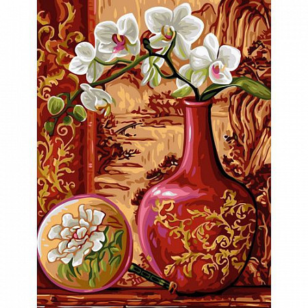 Картина по номерам Picasso Орхидея в кувшине PC3040030