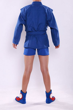 Куртка для самбо Sapsan облегченная К-51 blue